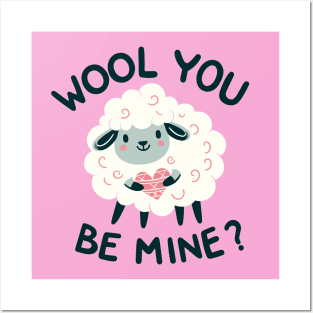 Wool You Be Mine? Posters and Art